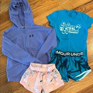 Under Armour youth small girls lot